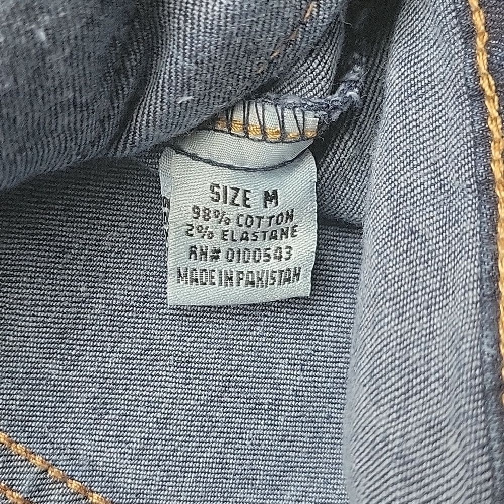EVOLUTION In Design Paint Denim Jacket Size M - Picture 7 of 11